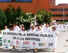 Prosiguen las concentraciones de "Los lunes al Hall del Hospital de Guadalajara"