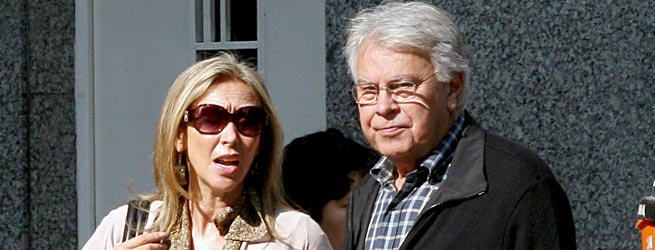 Felipe González y su novia no piensan en boda 