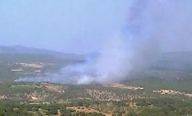 Declarado un gran incendio en la sierra de Gredos en Toledo