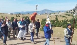 El subdelegado del Gobierno, Juan Pablo Sánchez asiste a la romería del Alto Rey