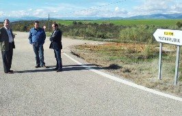 Finalizan las obras de mejora de la carretera GU-196 en Matarrubia