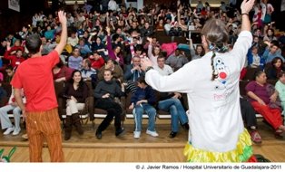 Un día de felicidad para los niños del Hospital de Guadalajara