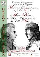  El próximo sábado 11 disfrute del Concierto de la Missa Brevis en Re Mayor KV 194 (186h) de Mozart.