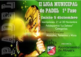 Todo preparado para la II Liga Municipal de Padel