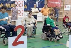 La presidenta de la Diputación asiste al VII Open Nacional de Boccia "Ciudad de Guadalajara"