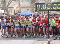 Javier Ballesteros continúa imparable y gana la carrera popular Brihuega-Villaviciosa 