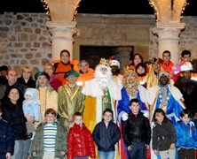 Los Reyes Magos vuelven a llegar a Sigüenza en el Tren 