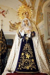 Los ladrones no respetan a nada ni a nadie. Roban las joyas de la Virgen de Santa María del Perdón 