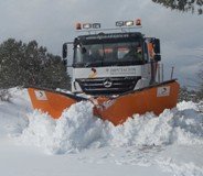 La campaña de vialidad invernal de la Diputación se ha desarrollado sin incidencias graves en las carreteras