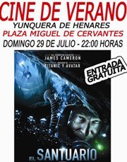 La Concejalía de Cultura de Yunquera y Dipuactiva ofertan cine de verano