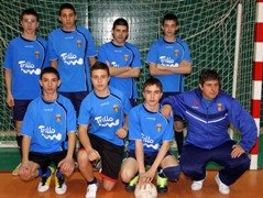 Buen papel del fútbol sala trillano en el Campeonato Regional del deporte escolar en su fase provincial