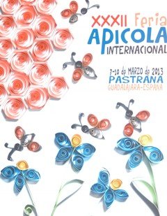 La obra “Mundo Apícola”, cartel anunciador de la Feria Apícola Internacional del año 2013 