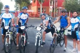 Siete ciclistas yunqueranos participan en la V edición de Talajara B-PRO Bike Marathon de Talavera