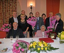 Nicolasa Sánchez Gonzalo recibe un homenaje en Sigüenza con motivo de su centenario