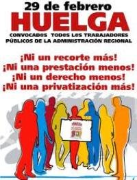9.000 empleados públicos en Guadalajara y 70.000 en Castilla La Mancha están convocados este miércoles a la huelga contra los recortes de la Junta