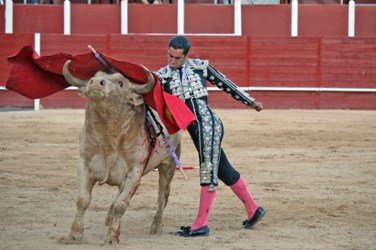 Sobresaliente segunda de abono en Trillo con reses de Prieto de la Cal