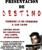 Benjamín Blas, joven escritor afincado en Cabanillas, presenta a sus vecinos su primera novela, ‘Destino’