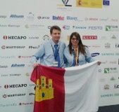 Una alumna de Guadalajara se alza con la medalla de bronce en Spain-Skills, una competición nacional para estudiantes de diferentes especialidades de FP