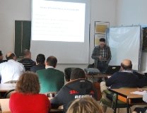 Un total de 40 alumnos participan en un curso de cría de caracoles en el Centro Agrario de Marchamalo 