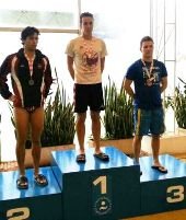 Álvaro Rodríguez del CN Guadalajara, campeón en el Univesitario de Natación