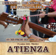 El sábado 22 en Atienza, “Muestra de Música Tradicional de Guadalajara” con motivo del Bicentenario de la Diputación