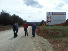 La Institución Provincial mejorará las carreteras de Olmeda de Cobeta y de Loranca de Tajuña a su paso por Hontoba