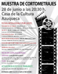 Azuqueca acogerá el día 28 una muestra de cortometrajes premiados a nivel internacional 