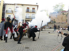 Cifuentes recrea la Batalla del Empecinado dentro de los actos del Bicentenario de la Diputación