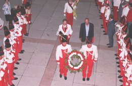 Las fiestas del Carmen reciben a la misión evaluadora del Geoparque de Molina y el Alto Tajo 