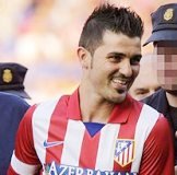 Atención atléticos : Villa ya ha superado a Falcao: 20.000 aficionados inundan el césped del Calderón