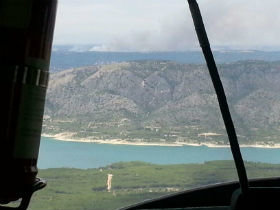 Activado el nivel 2 de alerta en el incendio de Valdeconcha