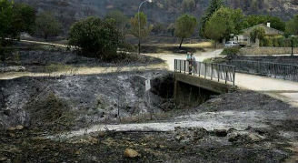 Controlado el incendio de Valdeconcha que ha quemado 500 hectáreas