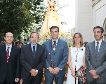 El delegado del Gobierno en Castilla-La Mancha, Jesús Labrador, asiste a la solemne procesión de Nuestra Señora la Virgen de la Antigua 