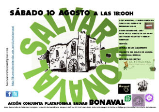 La Plataforma salvar Bonaval organiza una marcha para reivindicar la conservación del monasterio abandonado