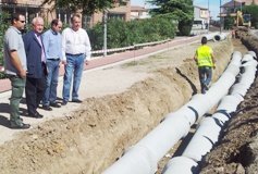 Las obras en la carretera de El Casar-Mesones mejorarán la vía y su seguridad 