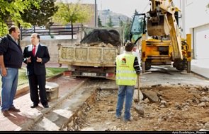 Comienzan las obras de mejora en distintos puntos de la pedanía de Iriépal 