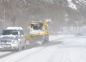 Toda Castilla La Mancha en alerta por nieve y fuertes vientos