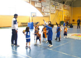 La Liga Benjamín de Baloncesto 'Dama de la Campiña' alcanza su quinta jornada 