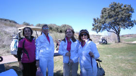 Medio centenar de participantes abren el II Circuito Femenino de Golf