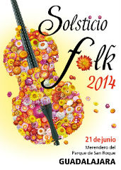 El cartel titulado "Melodía de verano" anunciará el festival Solsticio Folk 2014