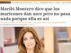 Mariló Montero se enfada mucho con un artículo de 'El Mundo Today' 