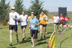 Un momento de la carrera del año pasado. Fotografía: Álvaro Díaz Villamil / Ayuntamiento de Azuqueca de Henares