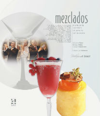 El libro Mezclados “El arte de la coctelería en armonía con la cocina” se presenta el próximo día 18 en Sigüenza