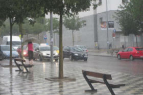 Bajada de las temperaturas este miércoles en Guadalajara que está en alerta amarilla por lluvias