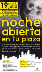 El 19 de julio, Azuqueca celebra 'Noche abierta en tu plaza'