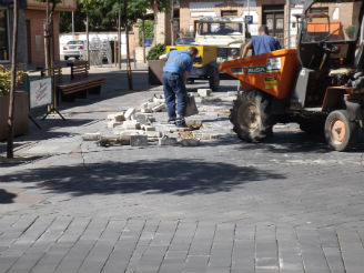 El PP asegura que la Plaza General Vives se le sigue atragantando a Bellido