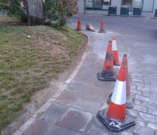 El Grupo Municipal Popular advierte del enésimo parche de Bellido en la Plaza General Vives de Azuqueca