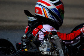 Un cabanillero de 8 años, imparable en su carrera por alcanzar el éxito en el Campeonato Madrileño de Karting 