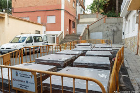 Comienzan las obras de construcción de dos escaleras en la calle Chile