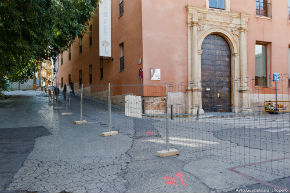 Comienzan las obras de la plaza de Dávalos